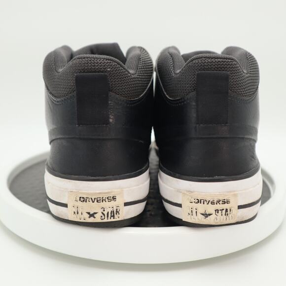 Converse All Star CT Shoes Mens Size 10 3M Thinsulate High Top Black Leather - Picture 7 of 16